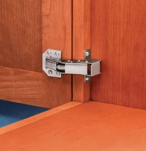 Example Of Inset Concealed Hinges